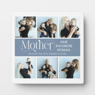 Plaque Photo Collage de photos sentimental Cadeau pour maman