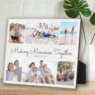 Plaque Photo Collage de photos souvenir pour créer des souvenir