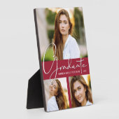 Plaque Photo Collage de photos sur Crimson (Côté)