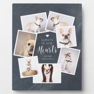 Plaque Photo Collage de plusieurs photos personnalisé pour mémo