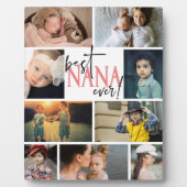 Plaque Photo Collage photo Best Nana Ever (Devant)