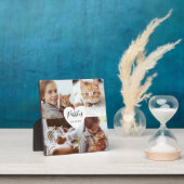 Plaque Photo Collage photo carré de souvenir d'animal de compag (Insitu)