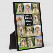 Plaque Photo Collage photo de 11 [photos] pour un mémorial d'un (Côté)