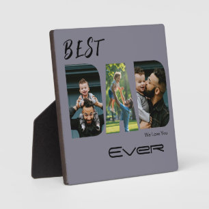 Plaque Photo Collage photo de Best Dad Ever