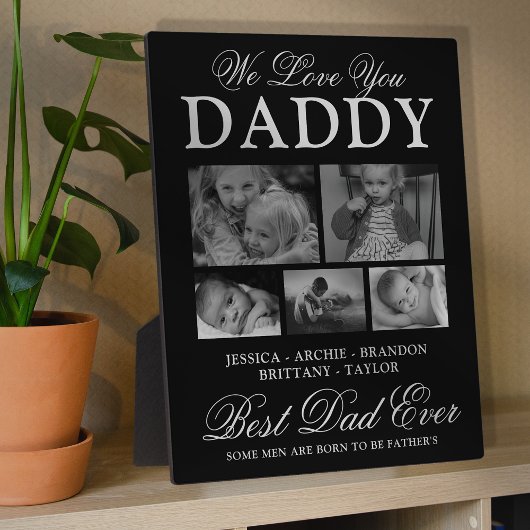 Plaque Photo Collage photo de Best Dad Ever