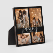 Plaque Photo Collage photo de conservation de la famille modern (Recto)