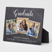 Plaque Photo Collage photo de la finition rustique (Côté)