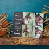 Plaque Photo Collage photo de Mémorial de Cheval (Côté)