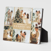 Plaque Photo Collage photo de Noël (Côté)