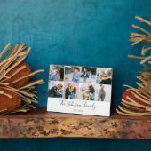 Plaque Photo Collage photo de script Histoires de famille (Côté)