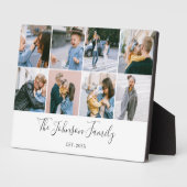 Plaque Photo Collage photo de script Histoires de famille (Côté)