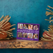 Plaque Photo Collage photo de Soeur Purple 8 (Côté)