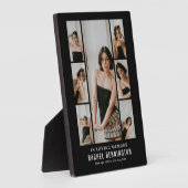 Plaque Photo Collage photo de tribut mémorial moderne (Côté)