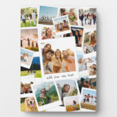 Plaque Photo Collage photo du album photo moderne (Devant)