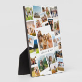 Plaque Photo Collage photo du album photo moderne (Côté)