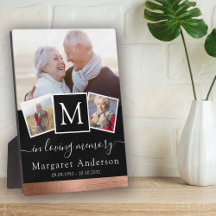 Collage photo en souvenir funéraire et mémorial