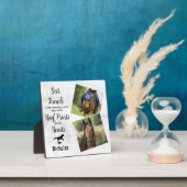 Plaque Photo Collage Photo Équestre Personnalisé en Marbre Mémo (Insitu)