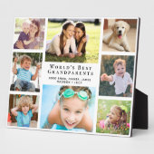 Plaque Photo Collage photo grand-parents (Côté)