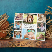 Plaque Photo Collage photo grand-parents (Côté)