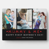 Plaque Photo Collage photo mignon 'Mummy & Me' | 1ère mère (Devant)
