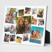 Plaque Photo Collage photo moderne 15 (Côté)