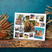 Plaque Photo Collage photo moderne 15 (Côté)