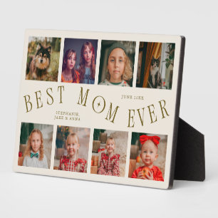 Plaque Photo Collage photo moderne de 8 photos pour la meilleur