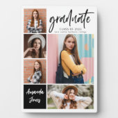 Plaque Photo Collage photo moderne Gardiens de graduation (Devant)