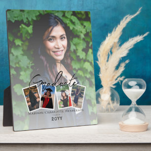 Plaque Photo Collage photo moderne Gardiens de graduation   BLA