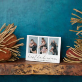 Plaque Photo Collage photo moderne Meilleur papa Jamais Gardé (Côté)