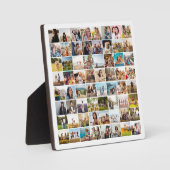 Plaque Photo Collage photo moderne simple 64 (Recto)