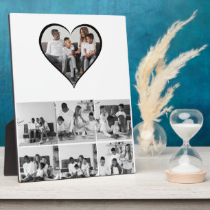 Plaque Photo Collage photo noir et blanc 7