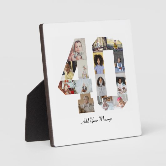 Plaque Photo Collage photo numéro 40 (Recto)