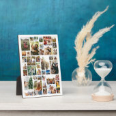 Plaque Photo Collage photo personnalisé 42 (Côté)