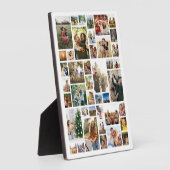 Plaque Photo Collage photo personnalisé 42 (Côté)