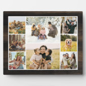 Plaque Photo Collage photo personnalisé 8 (Devant)