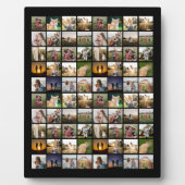 Plaque Photo Collage photo personnalisé 80 (Devant)