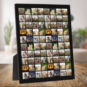 Plaque Photo Collage photo personnalisé 80