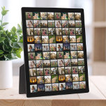 Plaque Photo Collage photo personnalisé 80<br><div class="desc">Créez votre propre plaque de collage de photos 80 personnalisée</div>