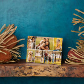 Plaque Photo Collage photo simple 5 (Côté)