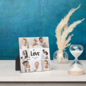 Plaque Photo Collage photo simple et moderne | Amour (Insitu)
