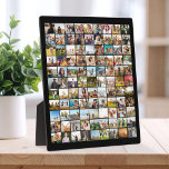 Plaque Photo Collage photo simple moderne 99<br><div class="desc">Créez votre propre plaque de collage photo personnalisée avec 99 de vos photos préférées.</div>