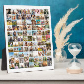 Plaque Photo Collage photo simple moderne 99 (Côté)