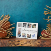 Plaque Photo Collage photo Souvenir Papillon En souvenir affect (Côté)