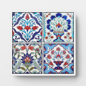 Plaque Photo collection de tuiles turques (Devant)