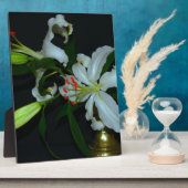 Plaque Photo Collection Irlandaise de laiton et de fleurs (Côté)