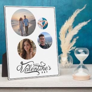 Plaque Photo Collection photo arrondie moderne Cadeau de Valent
