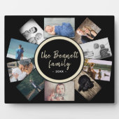 Plaque Photo Collection photo de la famille moderne de garde de (Devant)