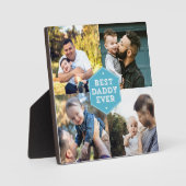 Plaque Photo Collection photo moderne Best Daddy Ever 4 (Recto)