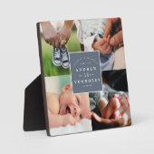 Plaque Photo Collection photo pour bébé moderne (Recto)